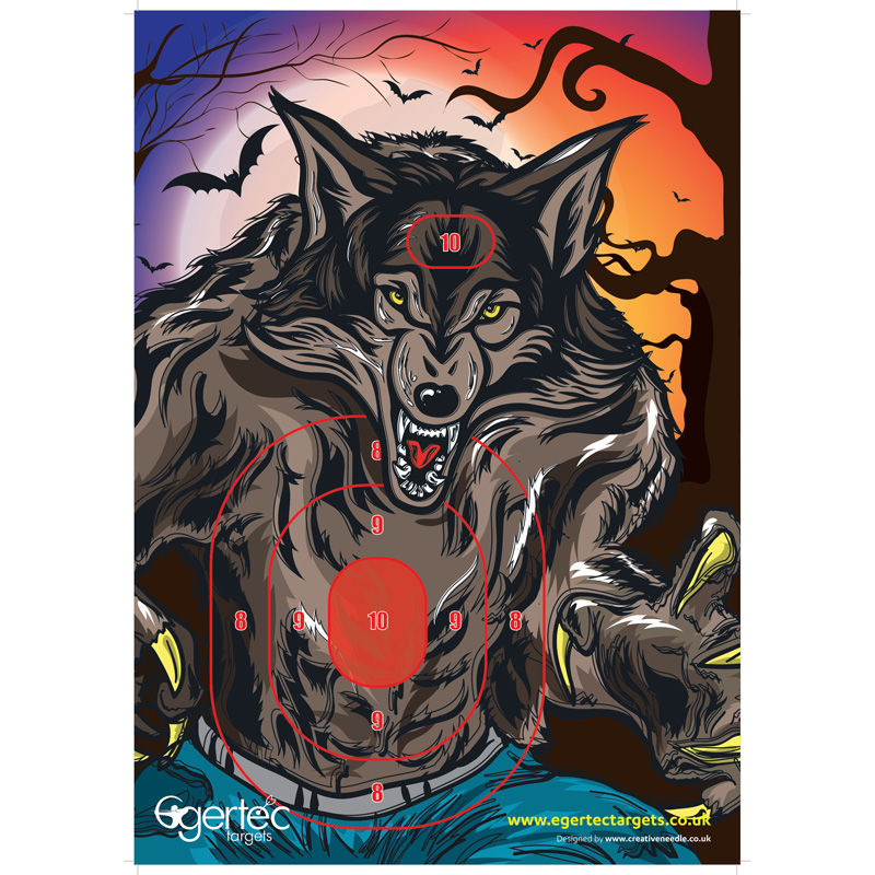 Egertech Halloween Auflage Werwolf