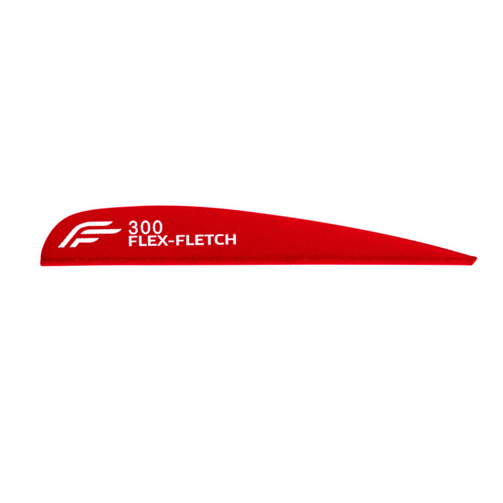 Flex-Fletch Vanes FFP No Prep Flex2 Farbe: Real Red / Model: FFP 300