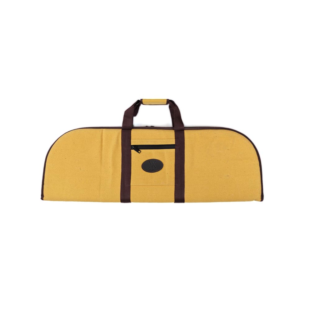 trolley, tas, canvas, geel, opbergtasje