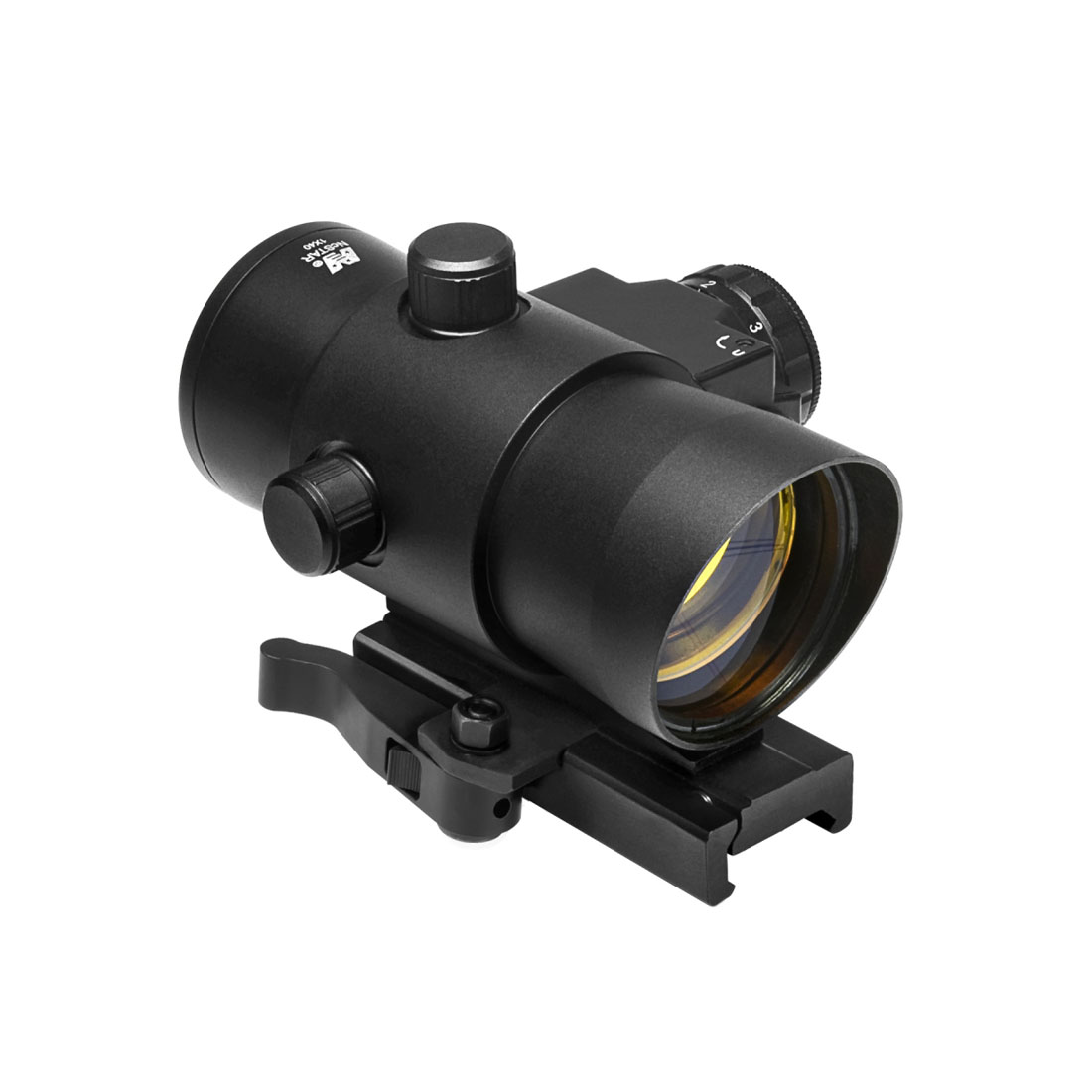 NC Star Red Dot With Red Laser - QR Mount