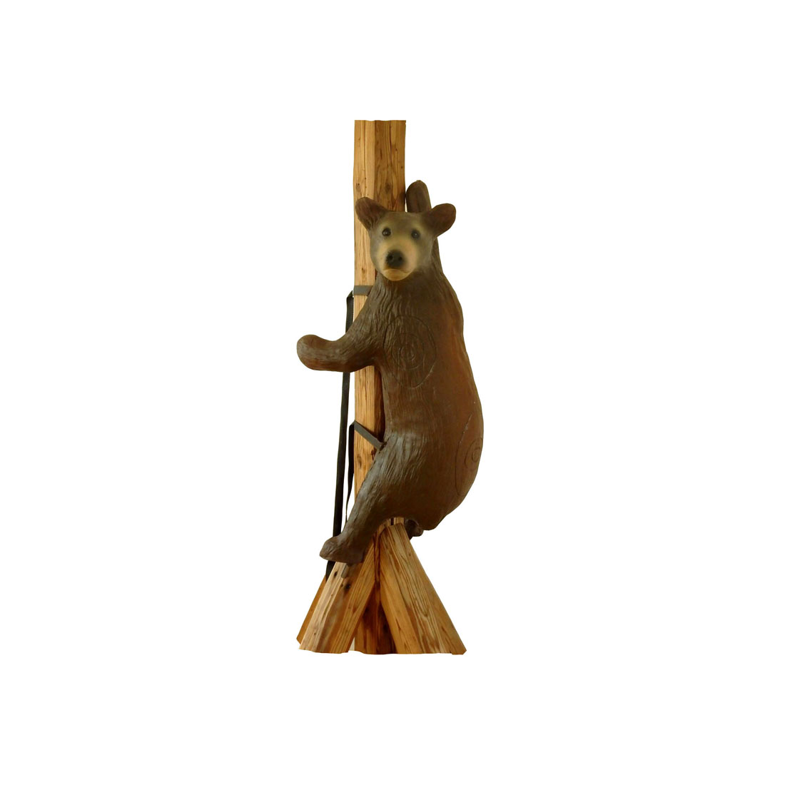 Leitold Small Climbing Brown Bear with lashing straps 3D Target