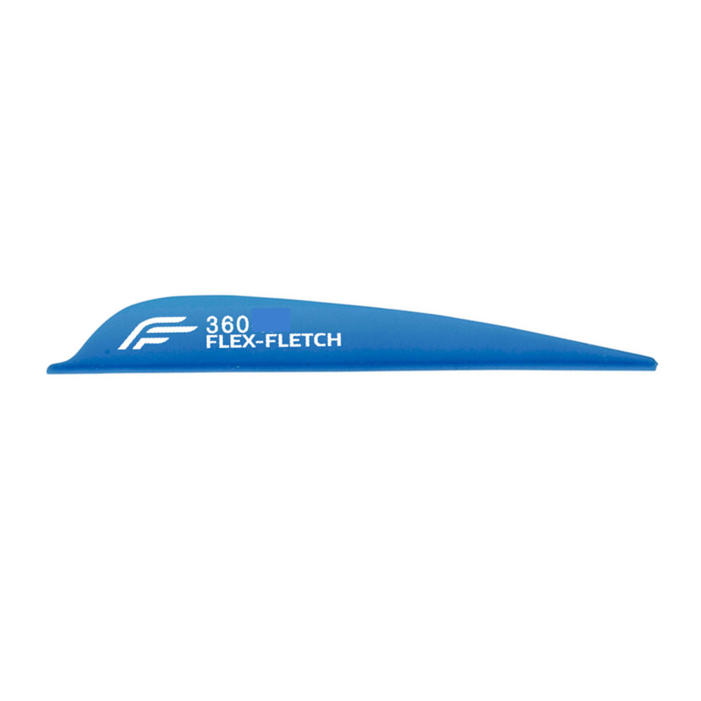 Flex-Fletch Vanes FFP No Prep Flex2 Farbe: Fluor Blue / Model: FFP 360