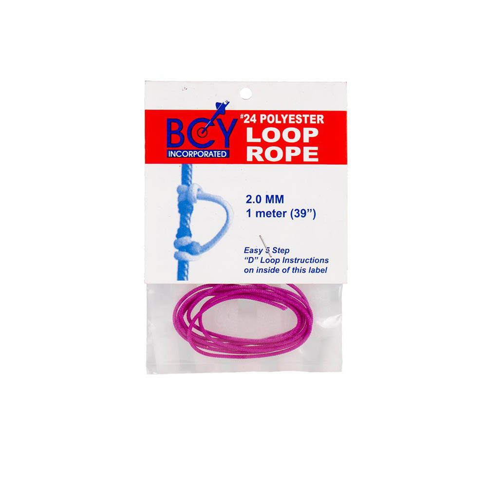 BCY #24 1 meter D-loop rope