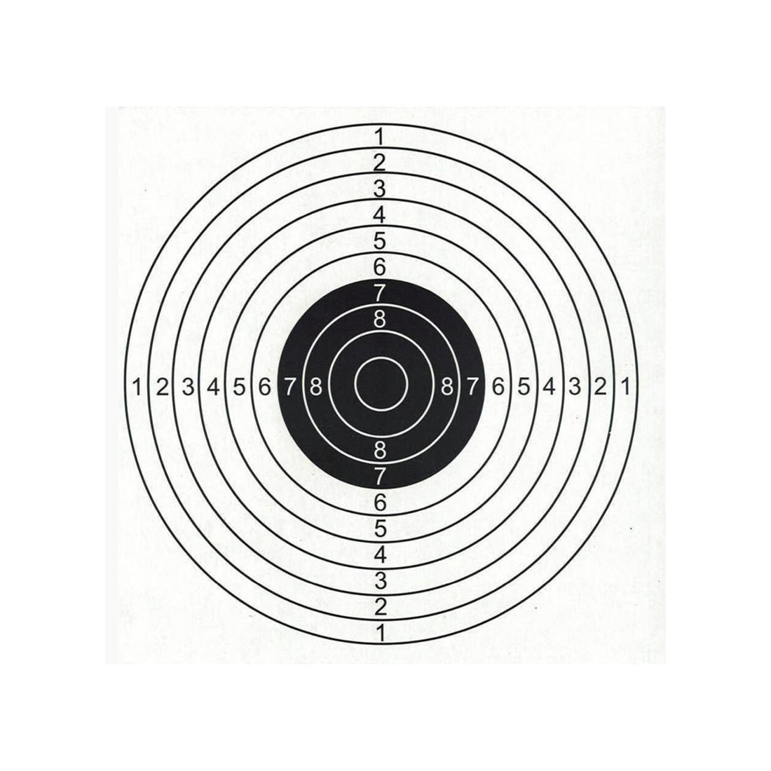 Target Sports Paper Targets 17 x 17 cm - 100 st