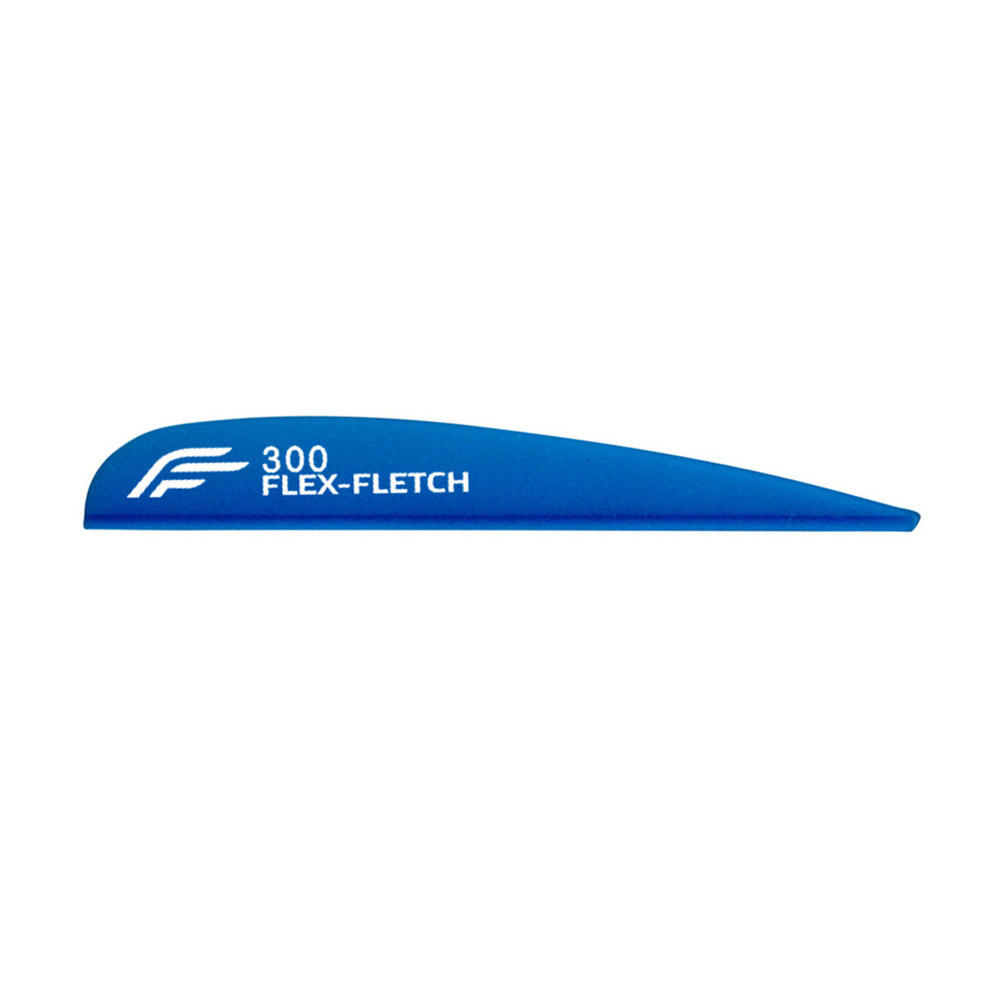 Flex-Fletch Vanes FFP No Prep Flex2 Farbe: Fluor Blue / Model: FFP 300