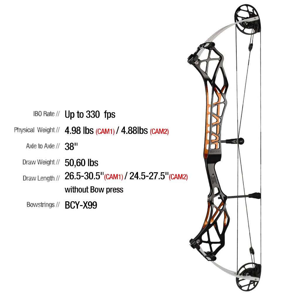 Topoint X38 Compound Bogen Dual Color