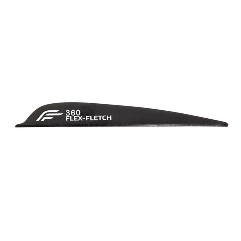 Flex-Fletch Vanes FFP No Prep Flex2 Farbe: Black / Model: FFP 360