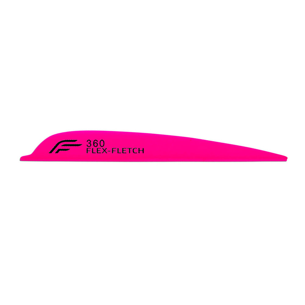 Flex-Fletch Vanes FFP No Prep Flex2 Farbe: Fluor Pink / Model: FFP 360