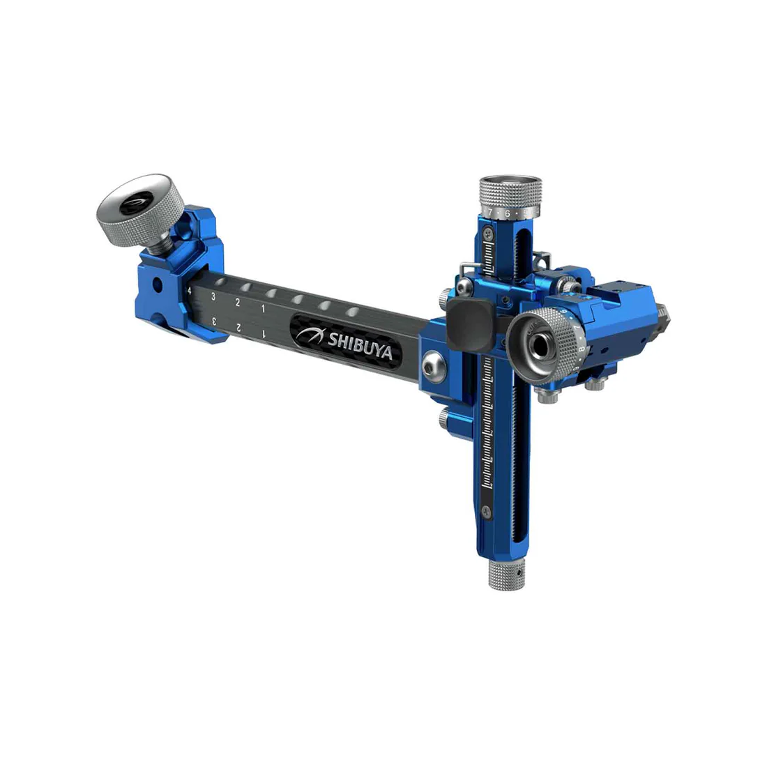 draaitafel, fotografie-rail, verstelling, klem, blue-metaal