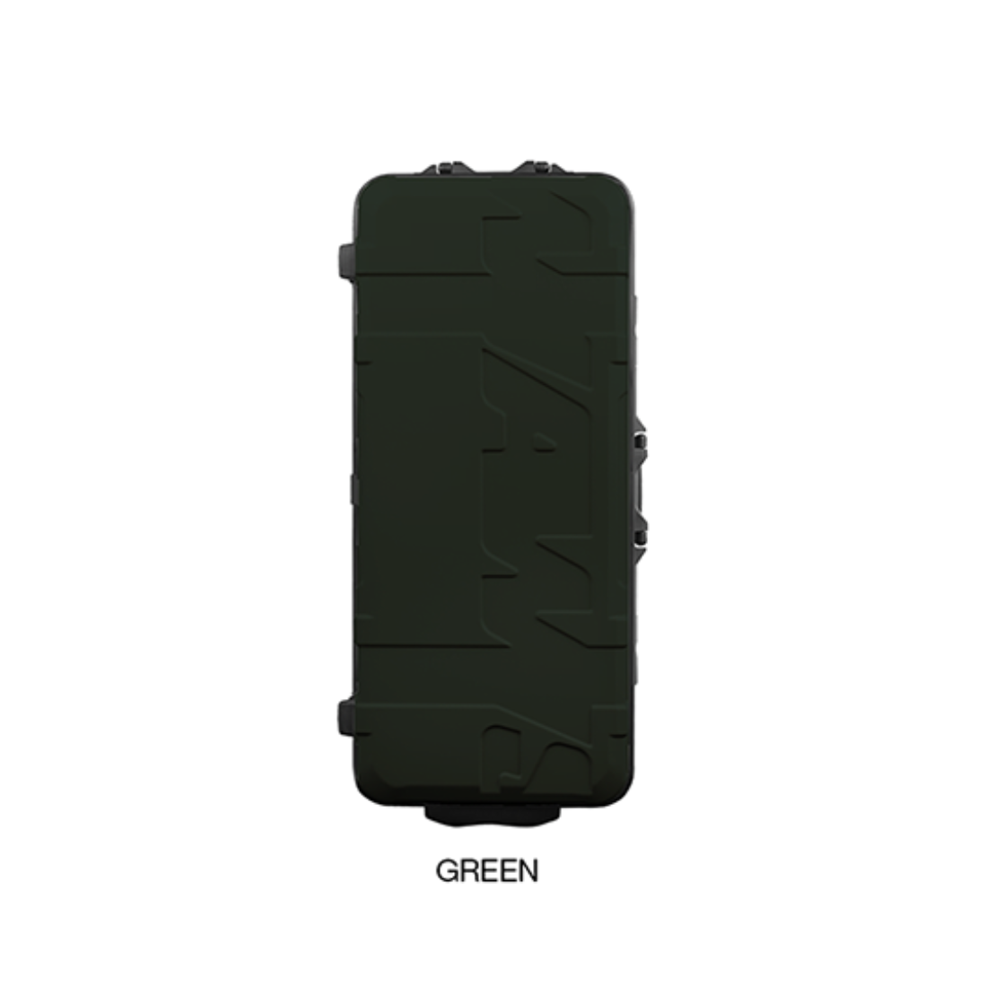 koffer, rugzak, groen, hard-shell, reisbots