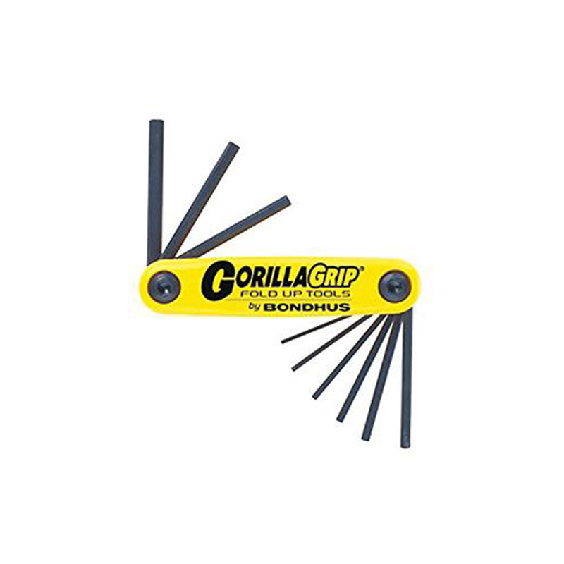 Bondhus “GorillaGrip” Inbusschlüssel Folding Set XL (Zoll)