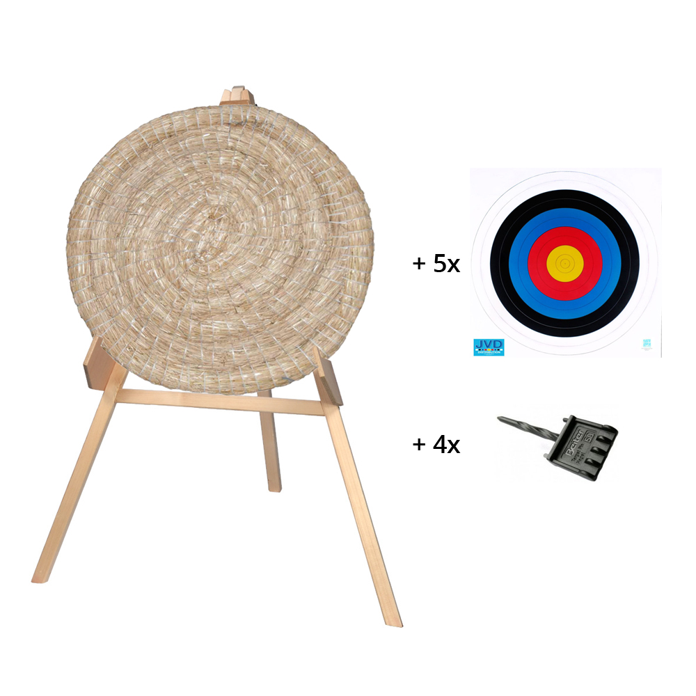 Zielset mit Großem Strohziel large