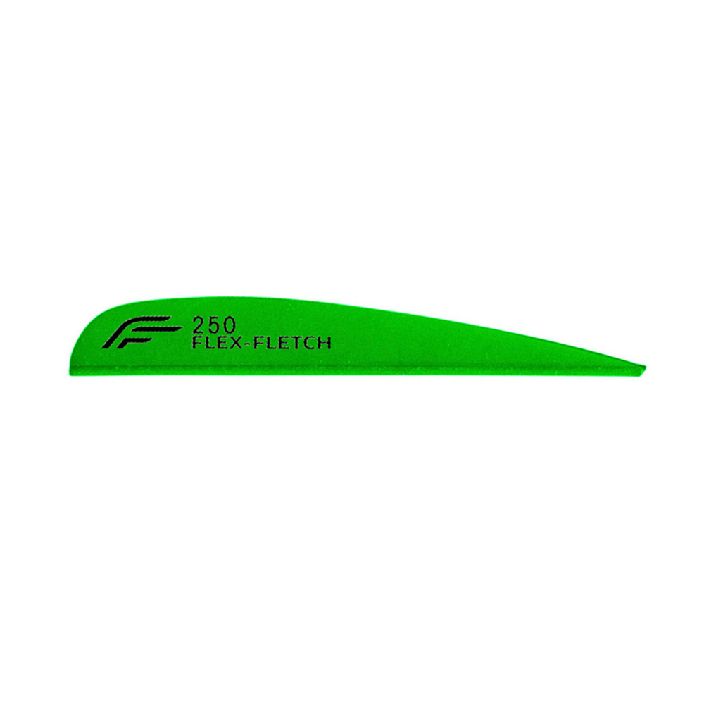 Flex-Fletch Vanes FFP No Prep Flex2 Farbe: Fluor Green / Model: FFP 250 Flex-Fletch Vanes FFP No Prep Flex2 Farbe: Fluor Green / Model: FFP 250