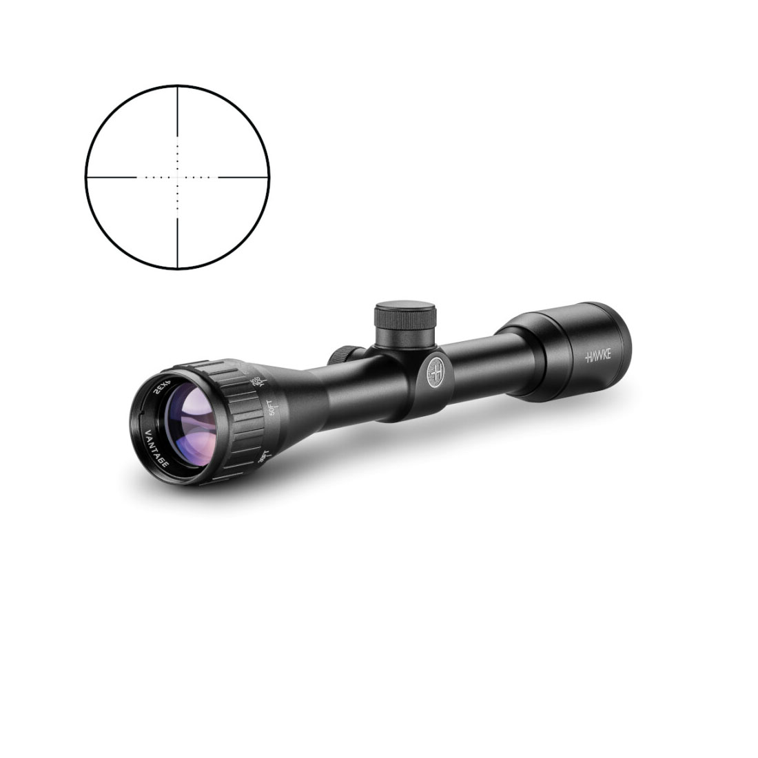 Hawke Vantage 4x32 AO Mil Dot (Wire) Scope