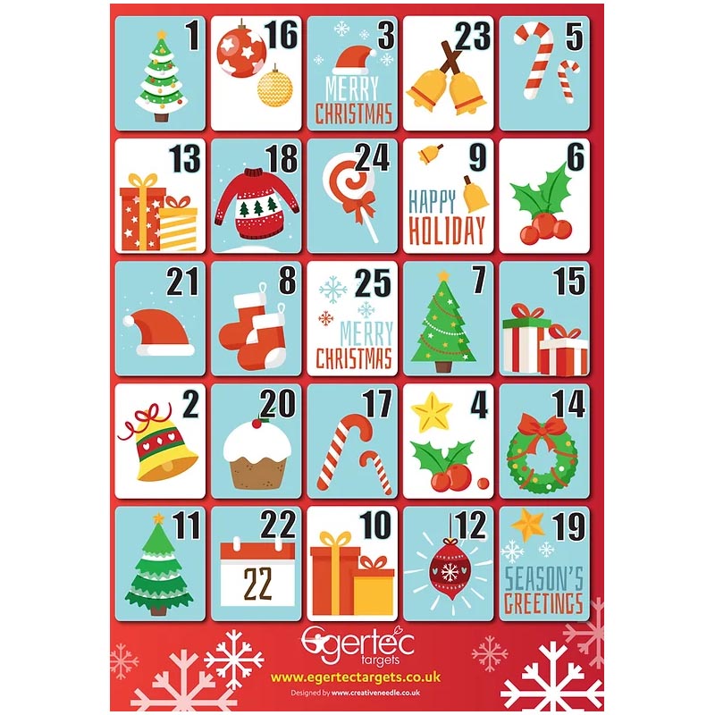 Egertech Christmas Targetface Advent Calendar
