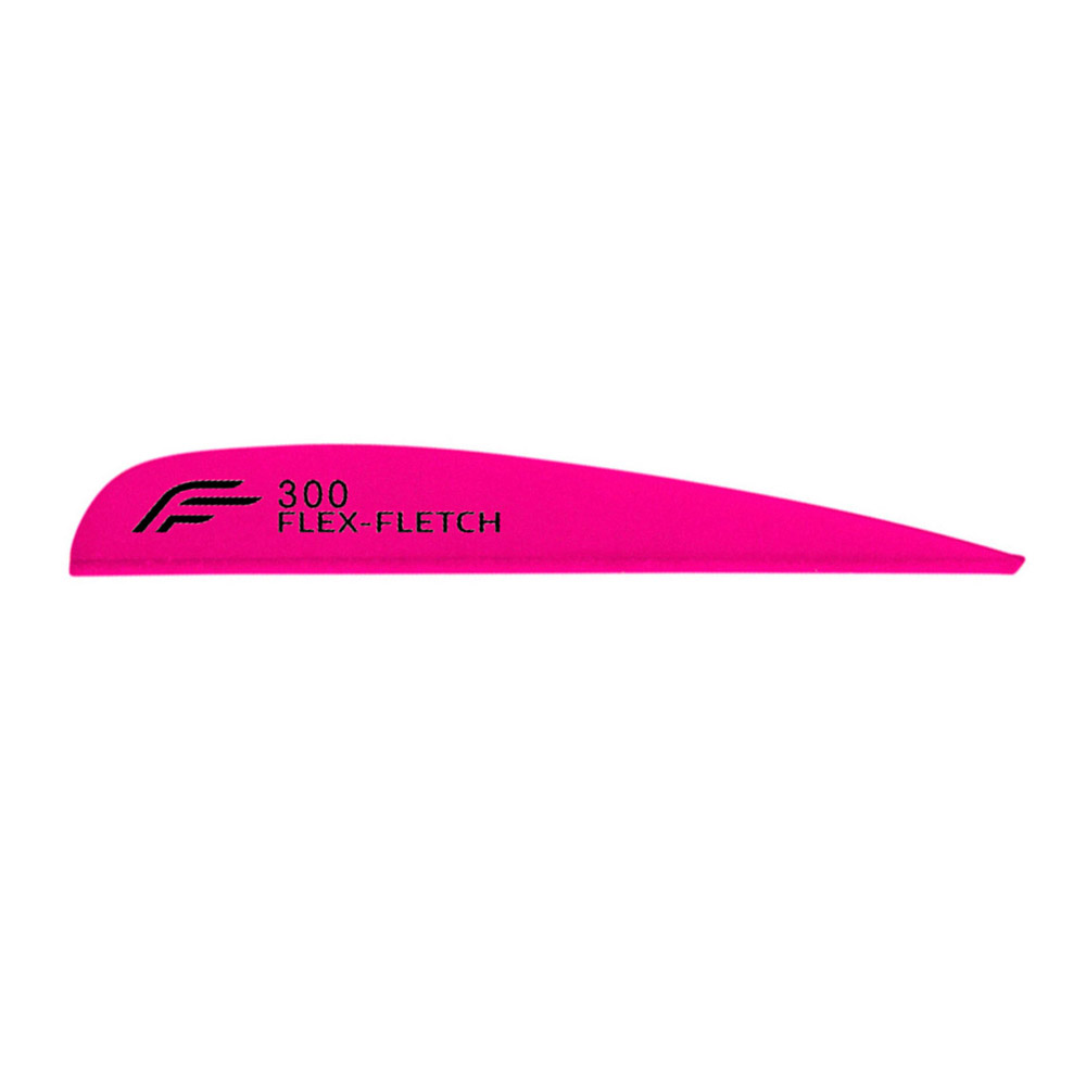 Flex-Fletch Vanes FFP No Prep Flex2 Farbe: Fluor Pink / Model: FFP 300