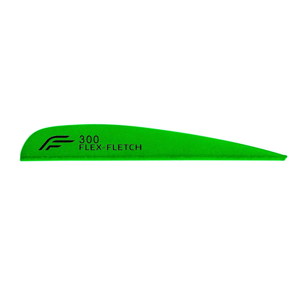 Flex-Fletch Vanes FFP No Prep Flex2 Farbe: Fluor Green / Model: FFP 300